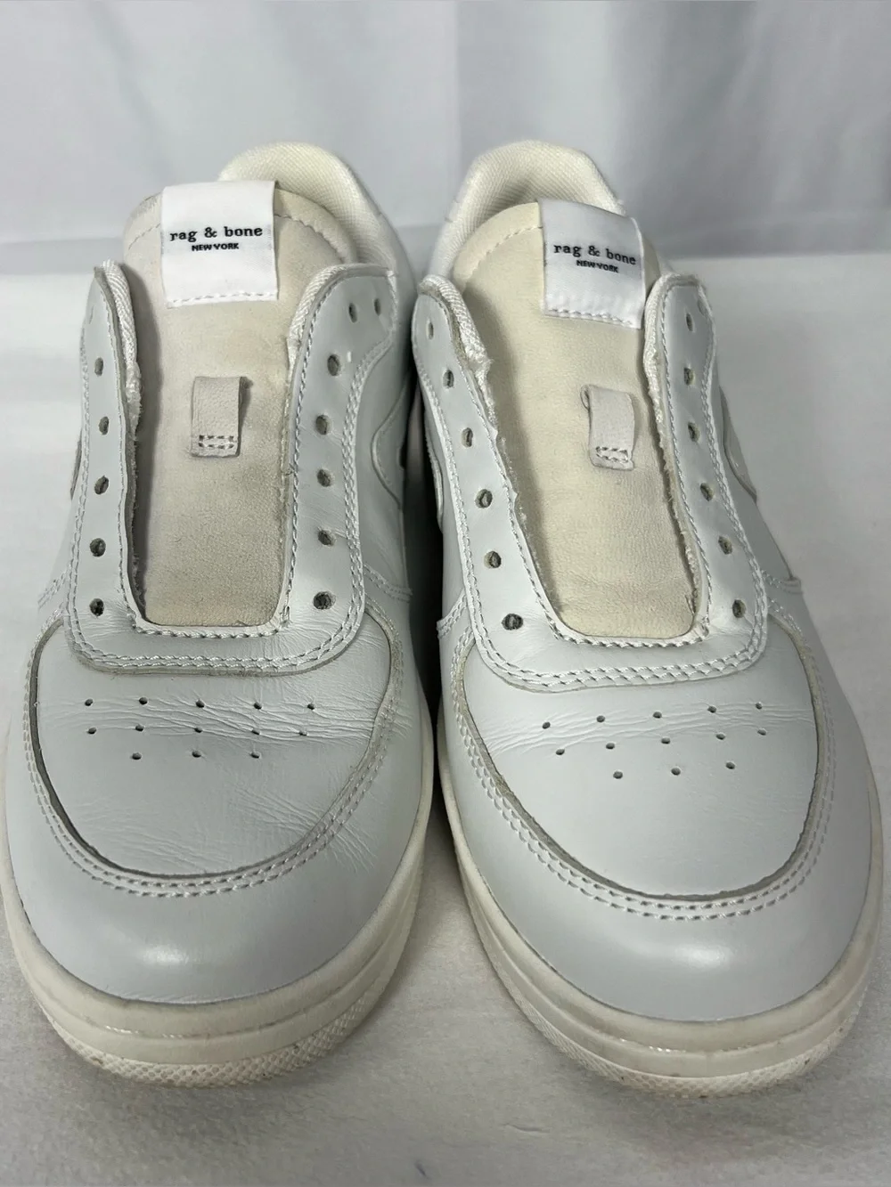 Rag & Bone Retro Court Leather Sneakers.